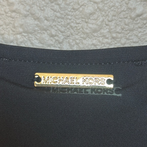 Michael Kors Black Sequin Shell Sleeveless Top Blouse Size XL - Picture 9 of 9